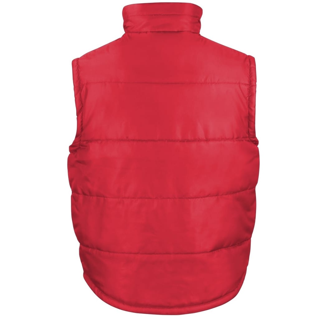 Merkloos Senvi Classic Bodywarmer Maat L Kleur Rood Met Fleece Gevoerde huismerk kopen in de aanbieding