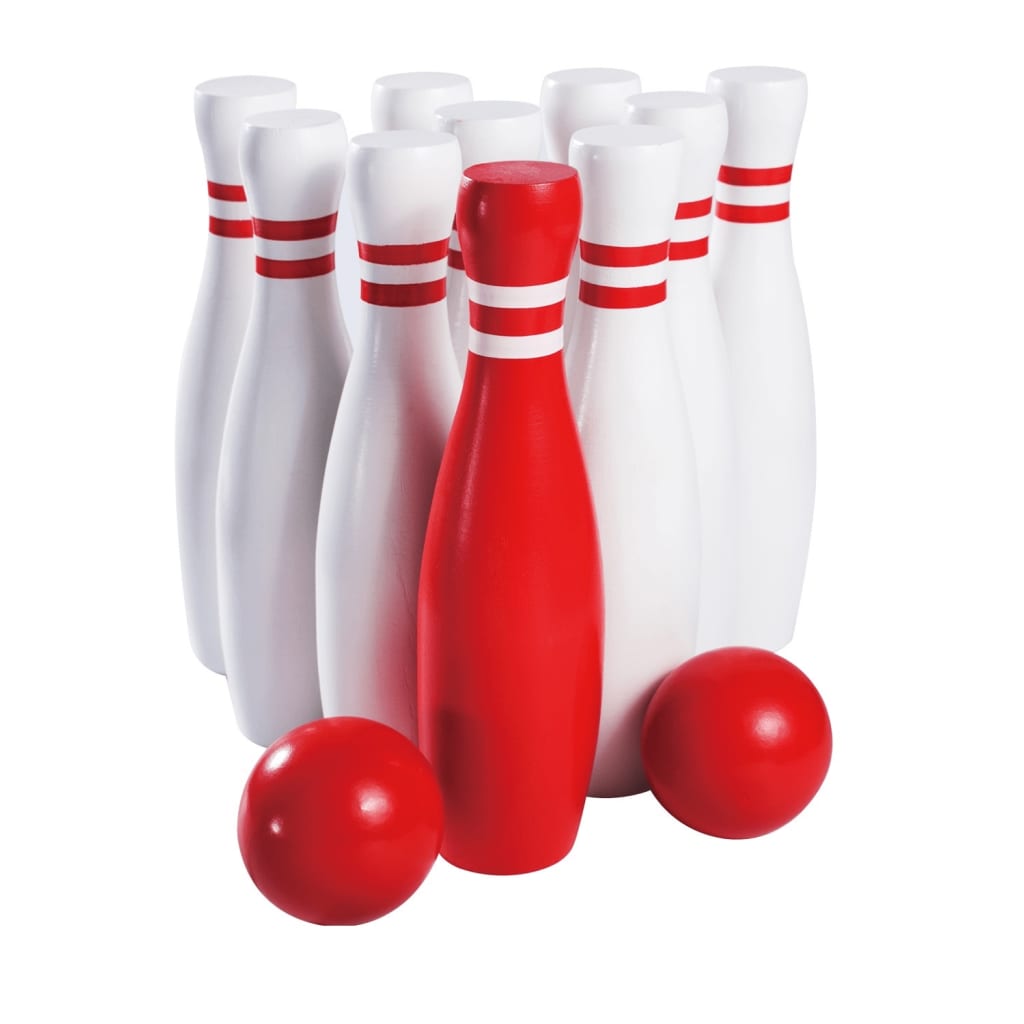 Bowling spel in hout