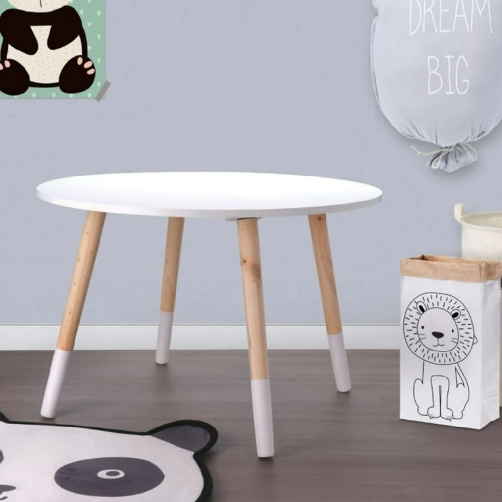 Table For Children 60x41 Cm White H&S Collection 17 width=274
