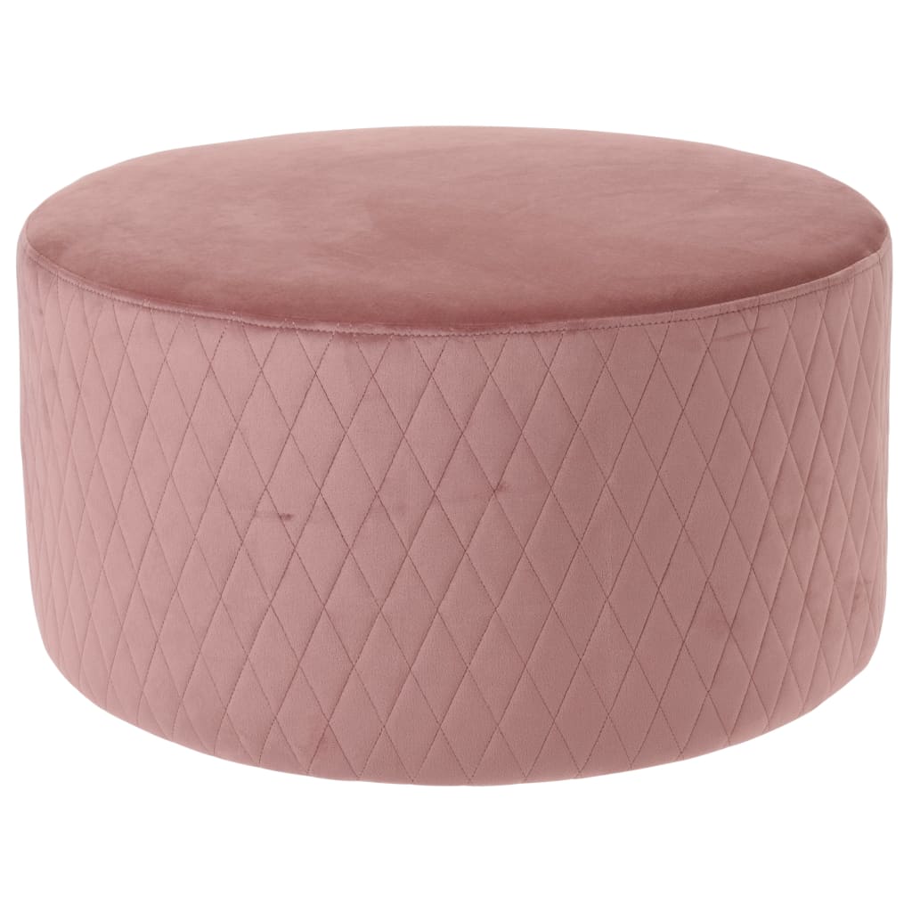 

Home&Styling Poef 58x30 cm fluweel roze