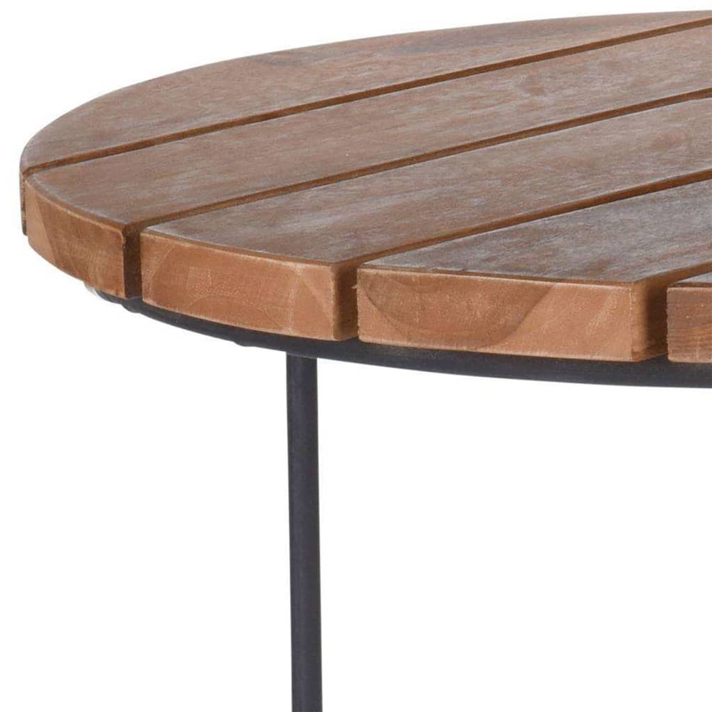 

Home&Styling 2-delige Bijzettafelset teakbruin