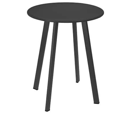 ProGarden Τραπέζι Σκούρο Γκρι Ματ 40 x 49 εκ.