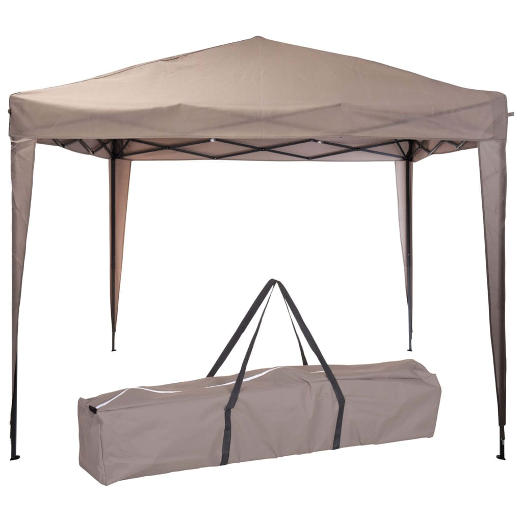 Namiot imprezowy Easy-Up, 300x300x245 cm, kolor taupe