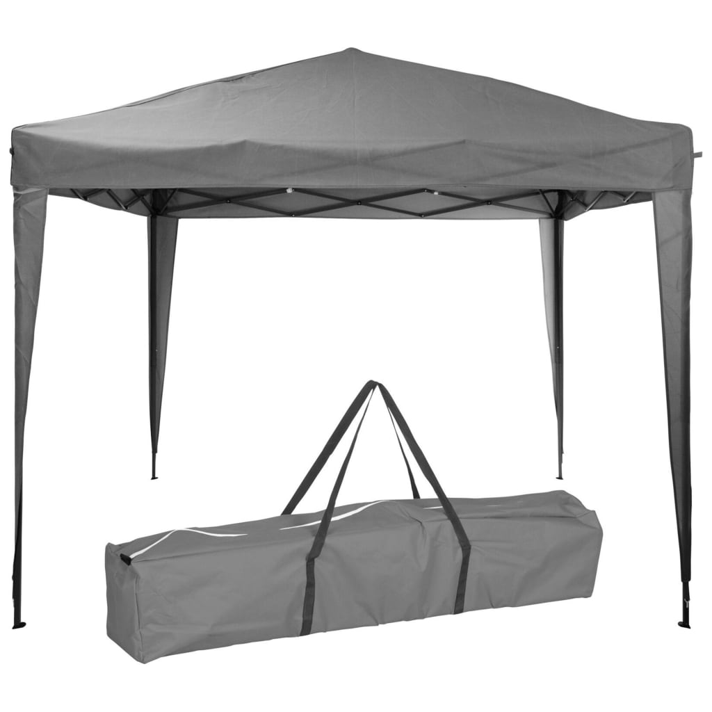 Afbeelding ProGarden Partytent Easy-Up 300x300x245 cm grijs door Vidaxl.nl