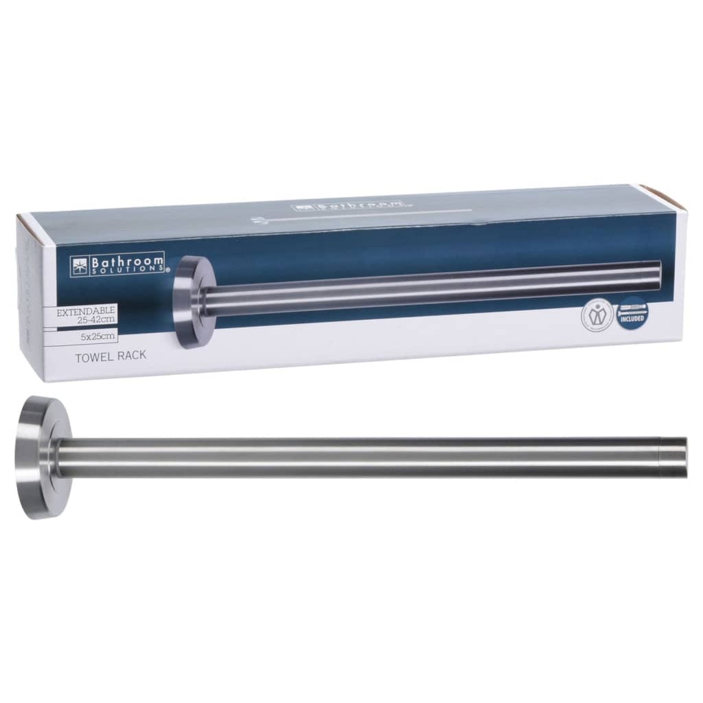 

Bathroom Solutions Handdoekenstang uitschuifbaar 25-42 cm