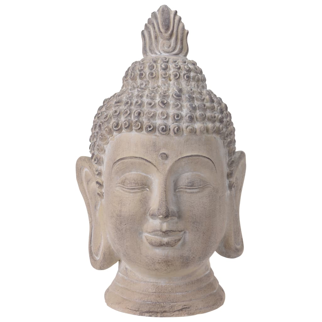 ProGarden Testa di Buddha Decorativa 31 x 29 x 53,5 cm