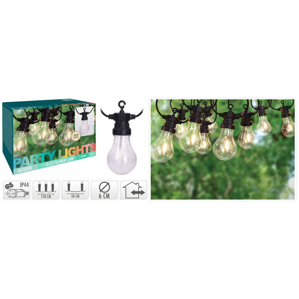 

ProGarden Tuinverlichting met 10 lampen LED 24 V