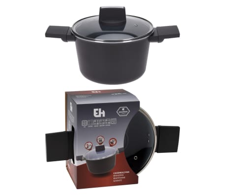 Excellent Houseware Kasserolle mit Deckel 20 cm