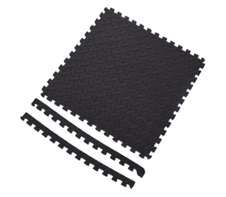 XQ Max Juego de protectores de suelo 6 piezas gris