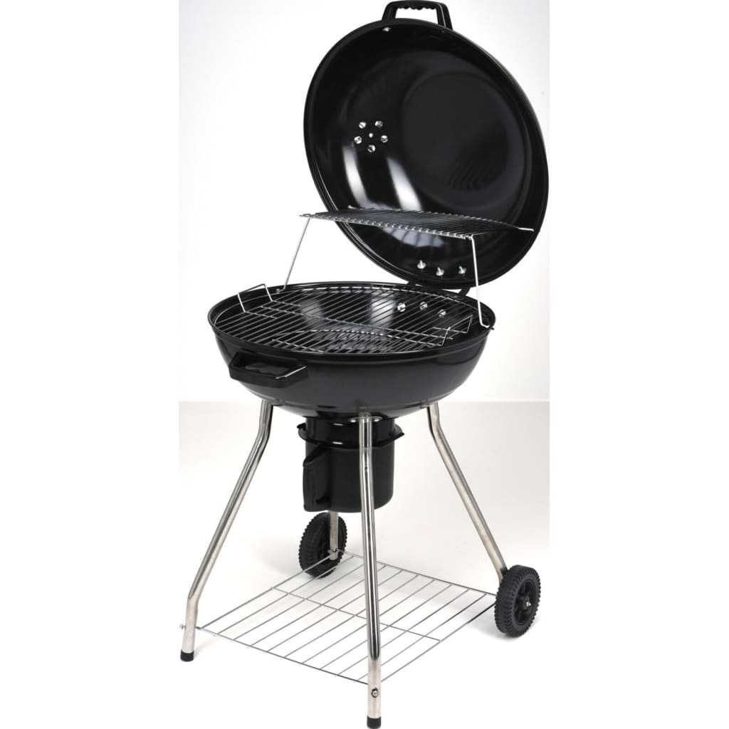 

Vaggan Houtskoolbarbecue op wielen 56 cm zwart