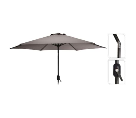 ProGarden Parasol Monica 270 cm taupe