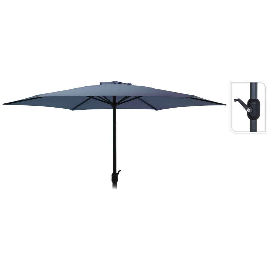ProGarden parasol Monica 270 cm mørkeblå