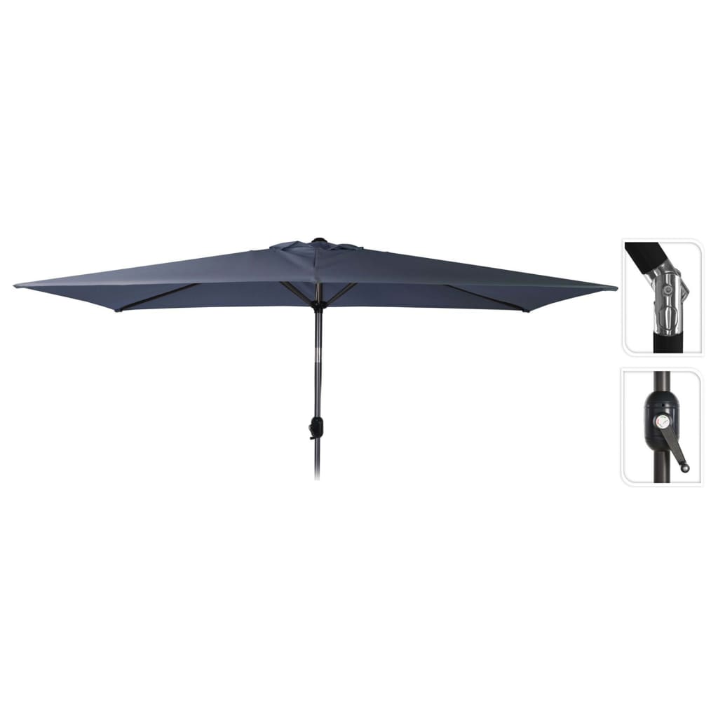 ProGarden Päivänvarjo Lundi 150×250 cm tummansininen