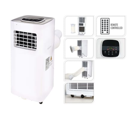 Excellent Electrics Κλιματιστικό 1500 W Λευκό με Τηλεχειριστήριο