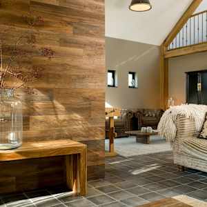 WallArt puiduvälimusega plangud, tammevärvi, pruun