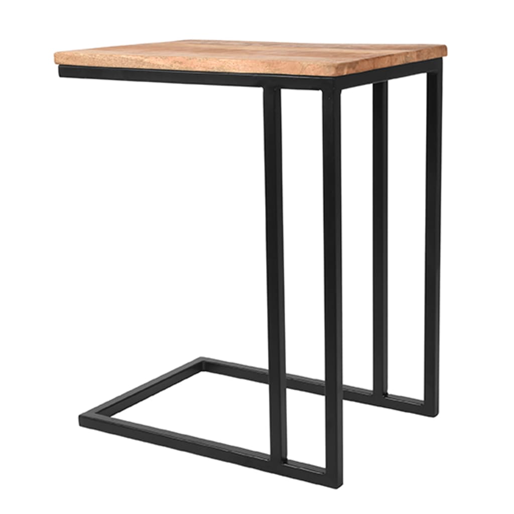 LABEL51 Table pour ordinateur portable Move 35x50x61 cm Bois/Noir