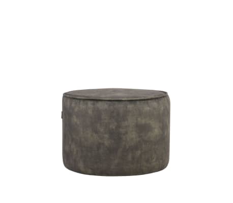 LABEL51 Pouffe Tibo 55x55x40 cm Hunter Velvet