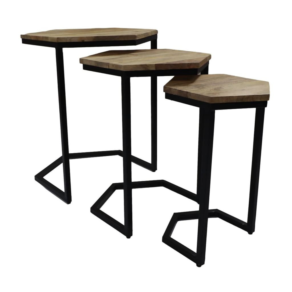 HSM Collection Ensemble de tables basses 3 pcs