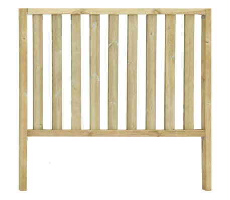 vidaXL Sodo tvora, impregnuota pu&scaron;ies mediena, 10,62x1,7 m