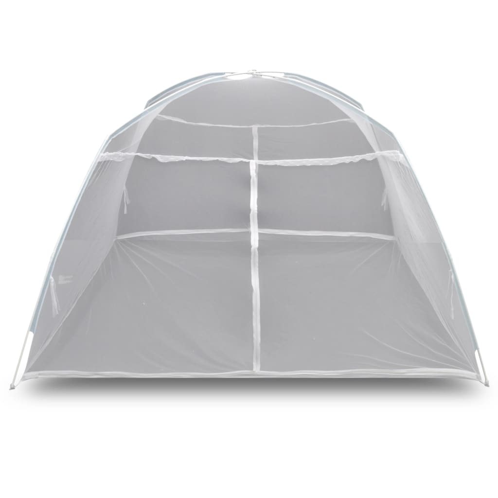 

vidaXL Tent 200x120x130 cm glasvezel wit