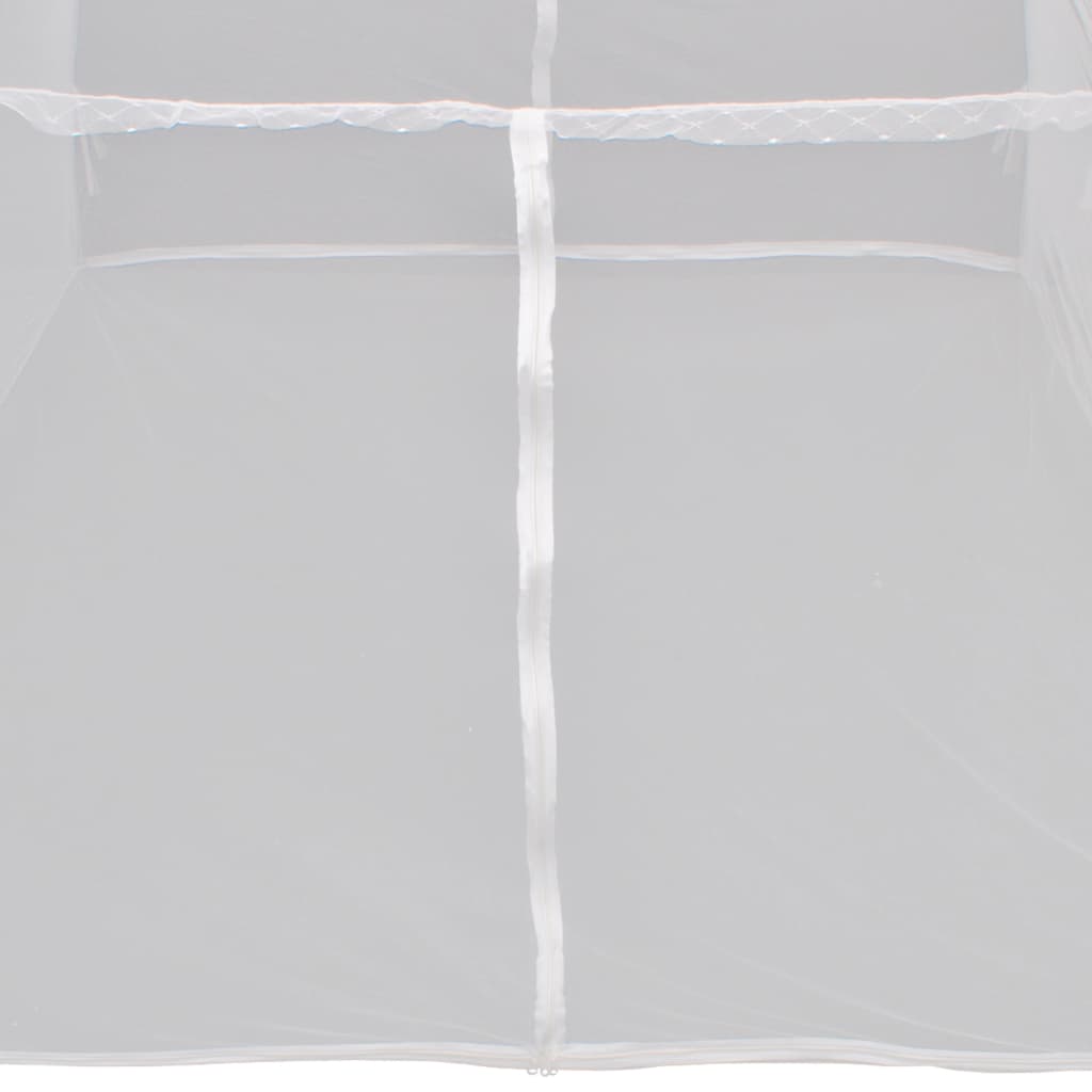 Fehér üvegszálas kempingsátor 200 x 120 x 130 cm 