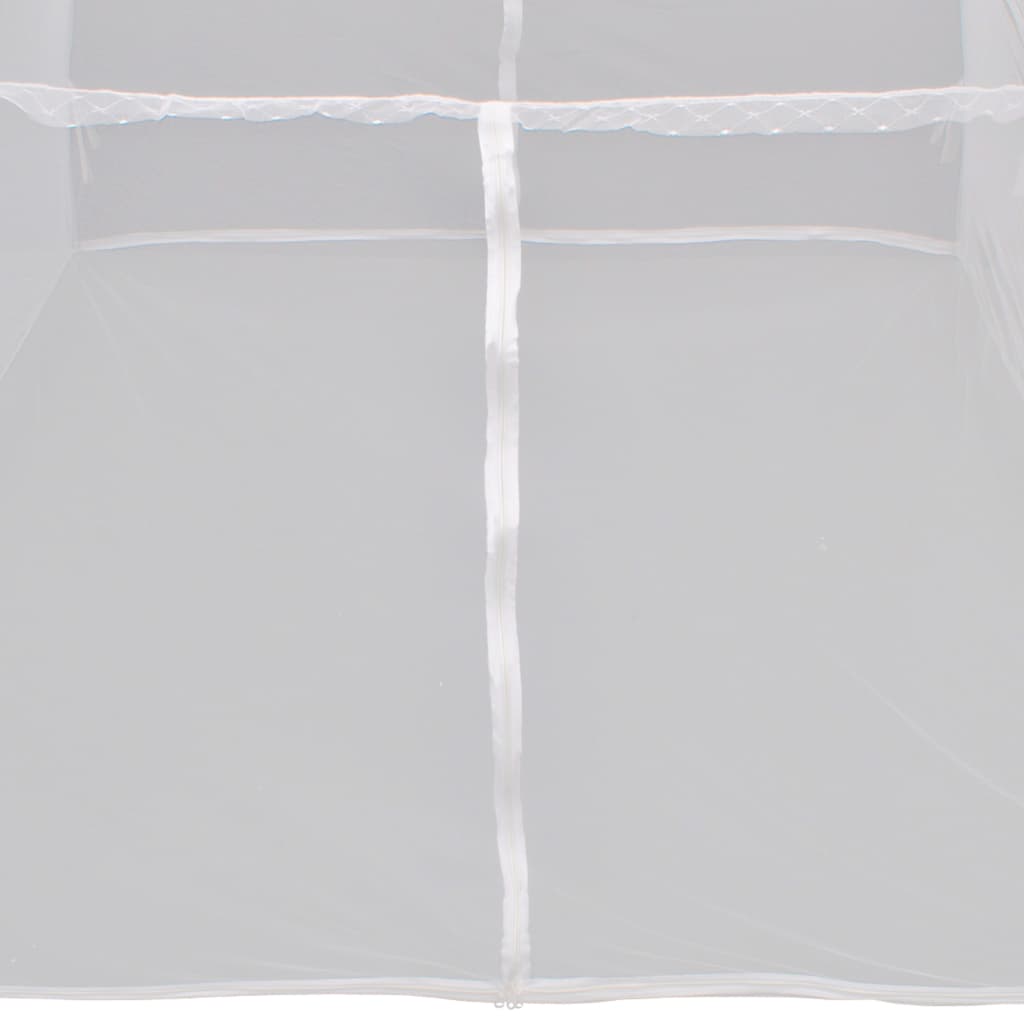Fehér üvegszálas kempingsátor 200 x 150 x 145 cm 