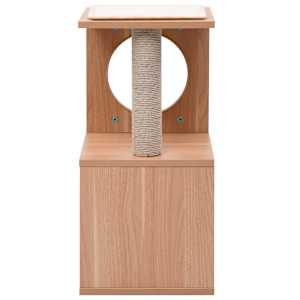 Škrabadlo pro kočky se sisalovým koberečkem 60 cm - obrázek 3