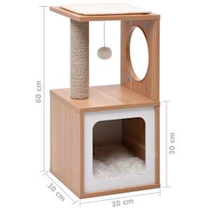 Škrabadlo pro kočky se sisalovým koberečkem 60 cm - obrázek 8