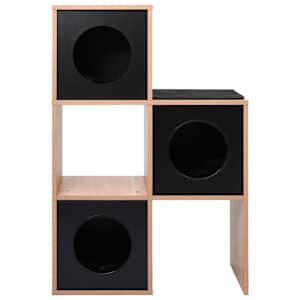 vidaXL Namelis katėms su kilimėliu i&scaron; sizalio, 100cm