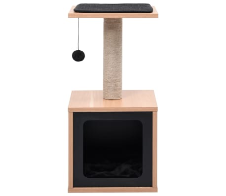 vidaXL Draskyklė katėms su kilimėliu iš sizalio, 62cm