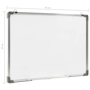 Bílá magnetická tabule stíratelná za sucha 70 x 50 cm ocel - obrázek 9