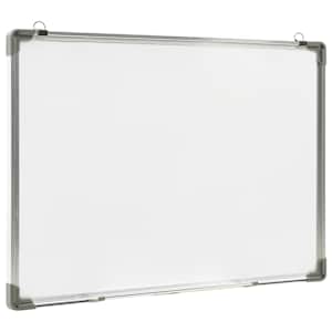 Bílá magnetická tabule stíratelná za sucha 90 x 60 cm ocel - obrázek 3