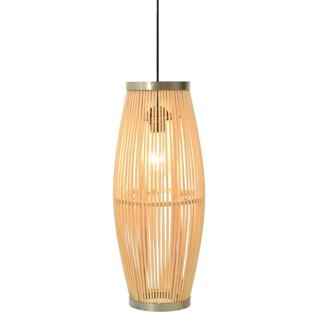 

vidaXL Hanglamp ovaal 40 W E27 23x55 cm wilgen