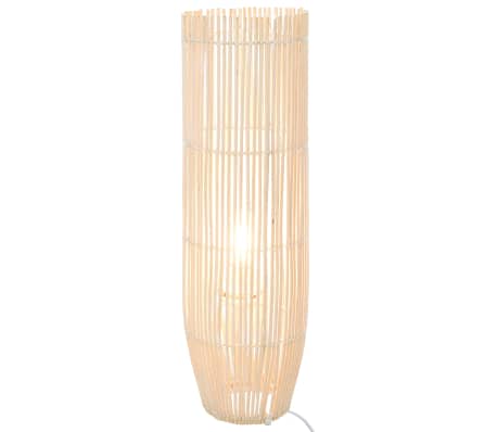 vidaXL gulvlampe E27 52 cm piletræ hvid
