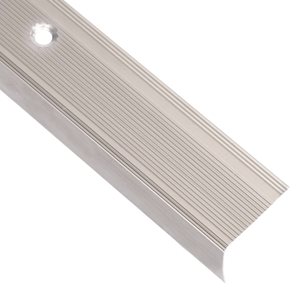 

vidaXL Trapneuzen L-vormig 5 st 134 cm aluminium champagnekleurig