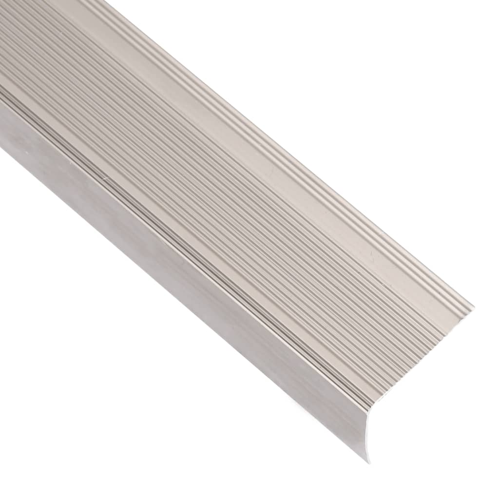 

vidaXL Trapneuzen L-vormig 15 st 134 cm aluminium champagnekleurig