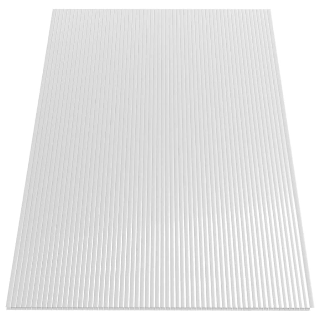 vidaXL Polycarbonatplatte 4 mm 121×60,5 cm