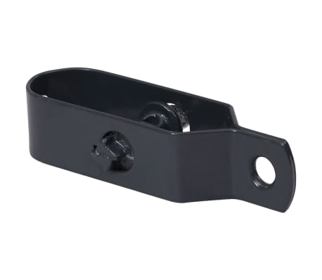 vidaXL Tvoros vielos įtempikliai, 3vnt., antracito, plienas, 100mm