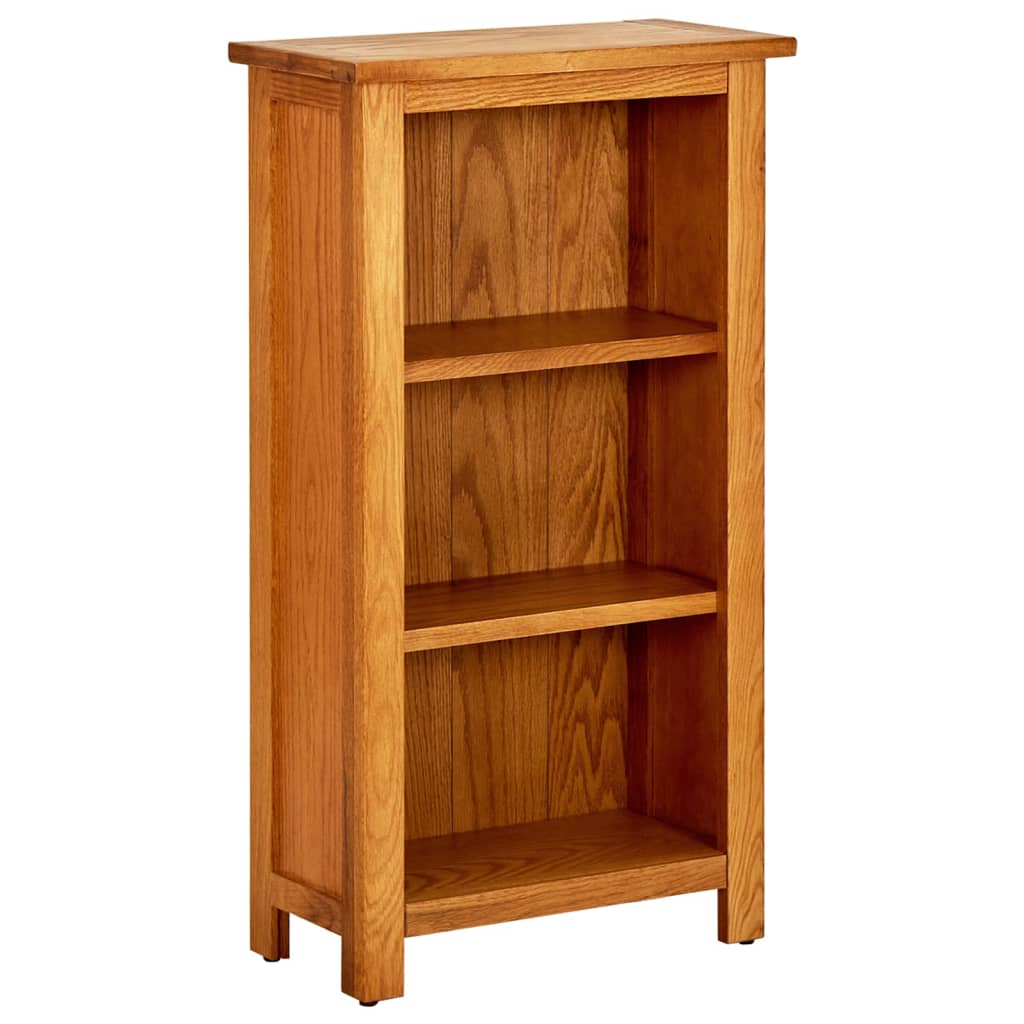Bookcase 45×22,5×82 cm Solid Oak Wood