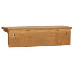 Věšák na kabáty 60 x 16 x 16 cm masivní dubové dřevo - obrázek 4