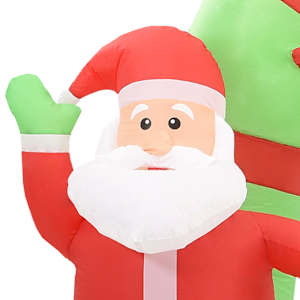 Vánoční nafukovací Santa a sněhulák brána LED 300 x 90 x 223 cm - obrázek 8