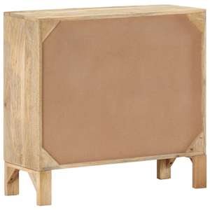 Příborník 80 x 30 x 73 cm masivní mangovník a přírodní rákos - obrázek 6