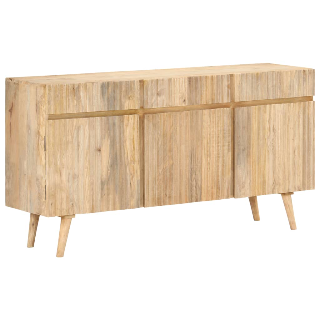 Buffet 150x40x80 cm Bois de manguier solide