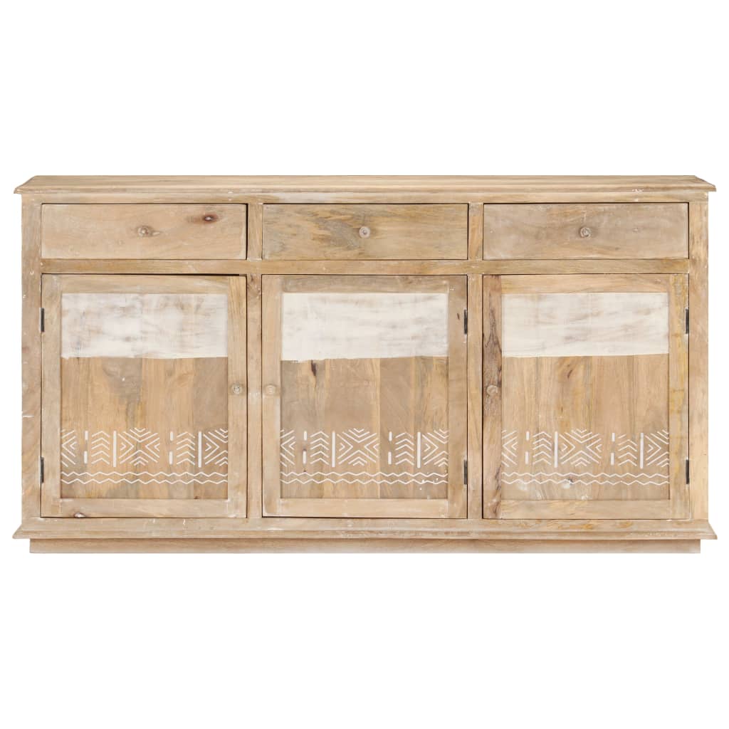 

vidaXL Dressoir 150x40x80 cm massief mangohout