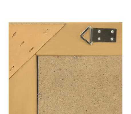 vidaXL Wandspiegel Barock 50x60cm Golden Spiegel Hängespiegel