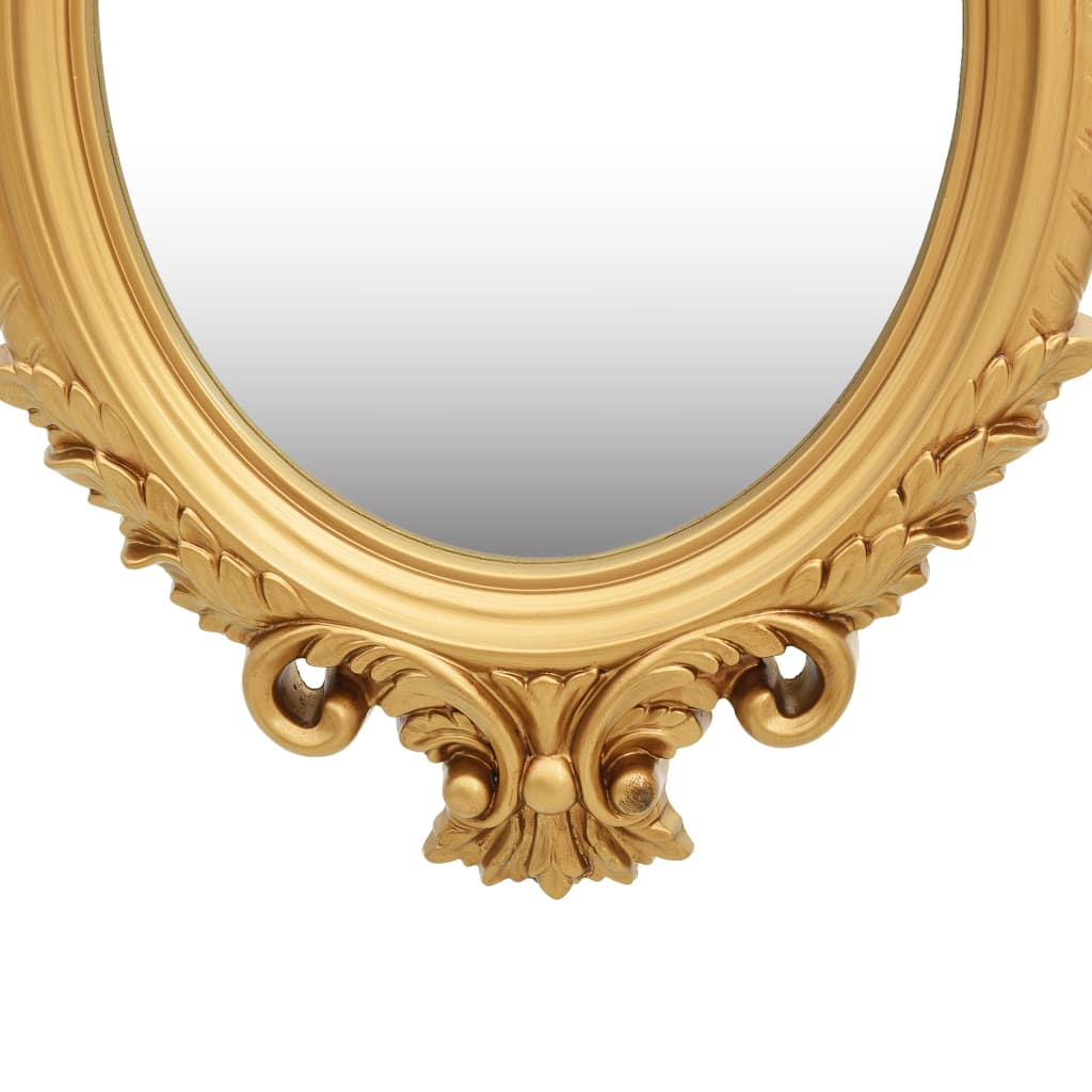  Nástenné zrkadlo v zámockom štýle 56x76 cm zlaté