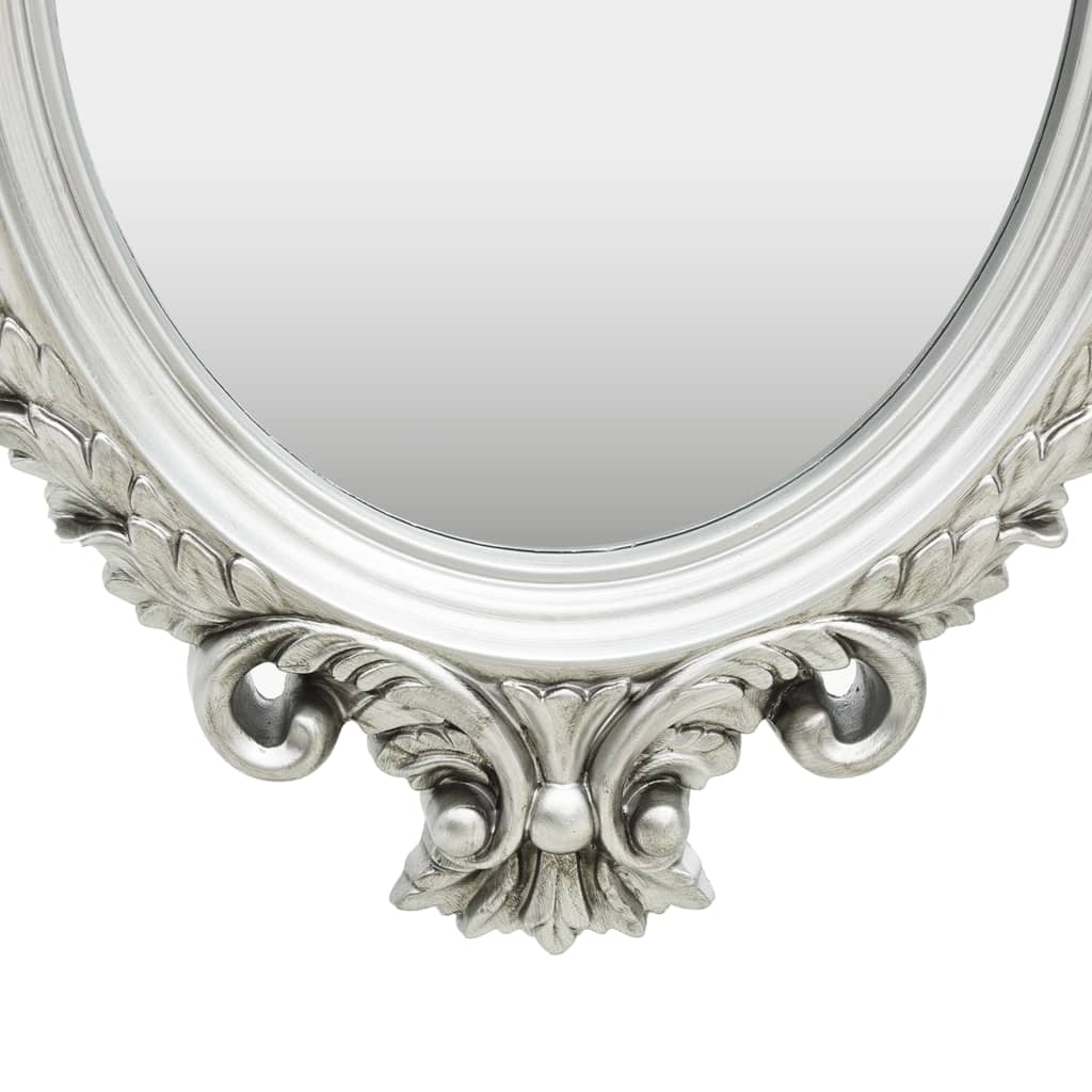 Wall Mirror Castle Style 56×76 cm Silver – Home and Garden | All Your