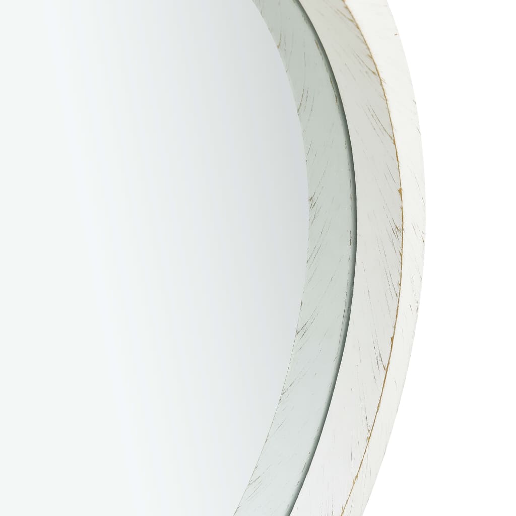  Nástenné zrkadlo s popruhom biele 60 cm