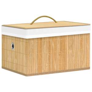 Bambusové úložné boxy 4 ks - obrázek 2