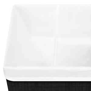 Bambusové úložné boxy 4 ks černé - obrázek 8